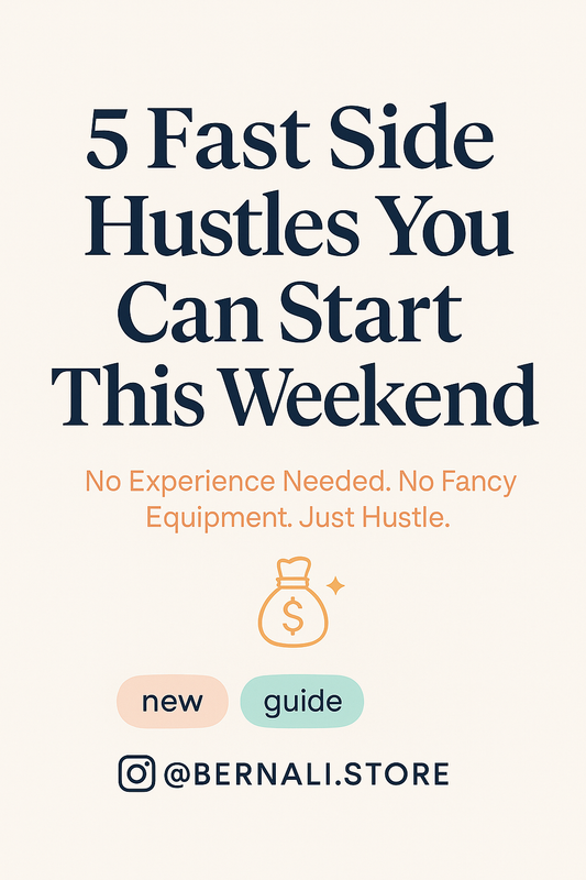 Beginner Side Hustle Guide (Digital Download)